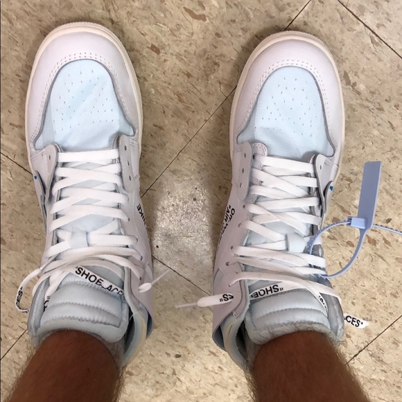 Off white Jordan 1’s - Picture 2 of 7